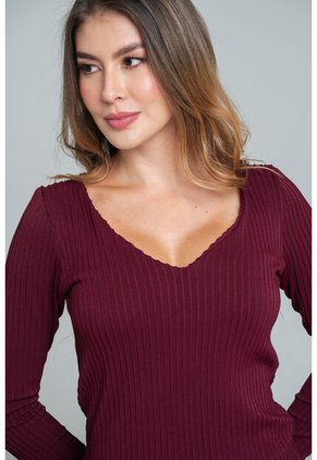 Top Niza Rojo Ragged Pf11121175