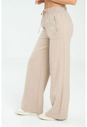 Pantalon Domanhi Beige Ragged Pf11310837