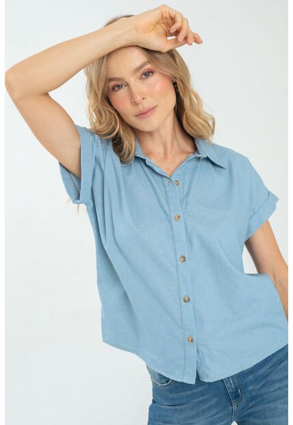 Camisa Burdeos Azul Ragged Pf17110067