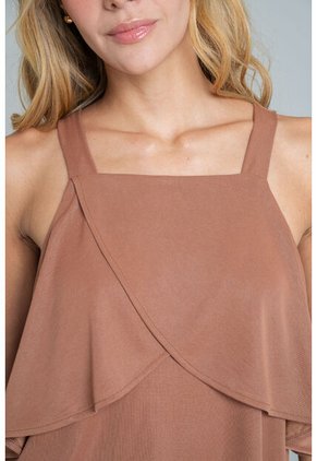 Blusa Pippa Café Ragged Pf11113083