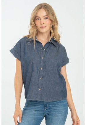 Camisa Burdeos Azul Ragged Pf17110067