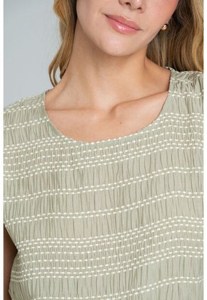 Blusa Navagio Verde Ragged Pf11113081