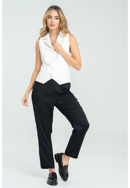 Pantalon Harem Negro Ragged Pf17310010