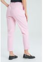 Pantalon Paper Bag Drill Rosa Ragged Pf21310018 de Ragged