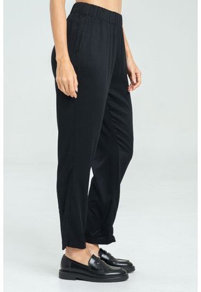 Pantalon Harem Negro Ragged Pf17310010