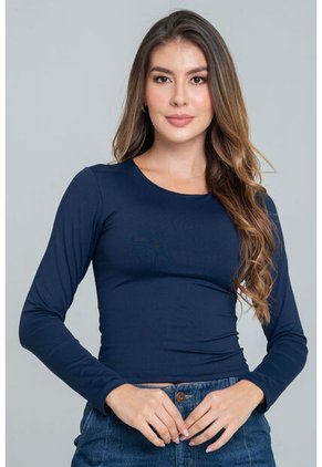 Top Makeno Azul Ragged Pf13120840