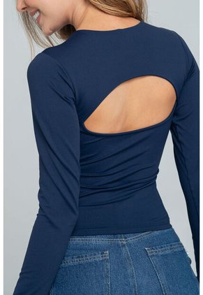 Top Makeno Azul Ragged Pf13120840