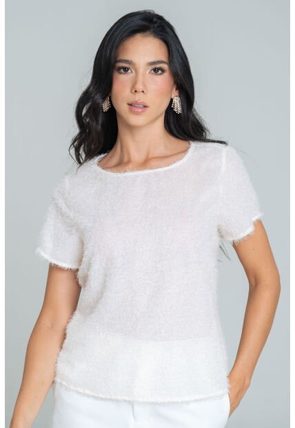 Blusa Amara Blanco Ragged Pf12110863