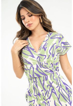 Enterizo Luciana Verde Ragged Pf31530186