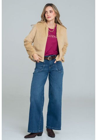 Camiseta Whatever Marrón Ragged Pf21120121 Ragged