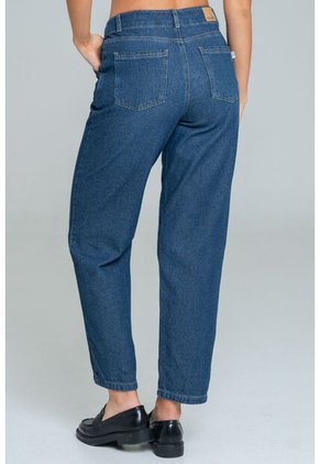 Jeans Mom Bahamas Azul Ragged Pf21350072