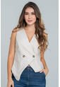Chaleco Melia Beige Ragged Pf12150032 de Ragged