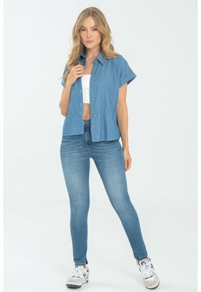 Camisa Burdeos Azul Ragged Pf17110067