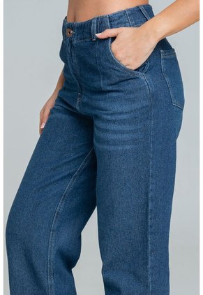 Jeans Mom Bahamas Azul Ragged Pf21350072