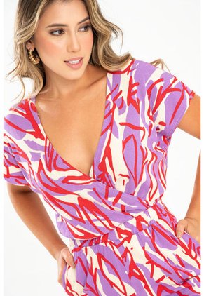 Enterizo Luciana Violeta Ragged Pf31530186