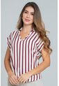 Blusa Rayas Rojo Ragged Pf11113072 de Ragged