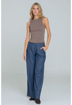 Top Malai Gris Ragged Pf11121174