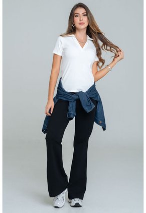 Polo Rib Missy Blanco Ragged Pf11121178