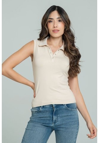 Top Shangaa Beige Ragged Pf13120864 Ragged