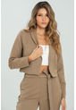 Chaqueta Crop Belle Café Ragged Pf11130271 de Ragged