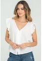 Blusa Ross Blanco Ragged Pf11112895 de Ragged