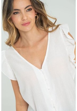 Blusa Ross Blanco Ragged Pf11112895