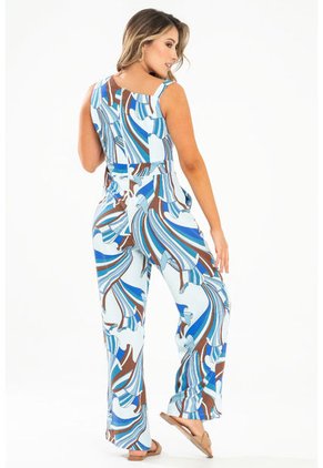 Enterizo Largo Nathura Azul Ragged Pf31530187