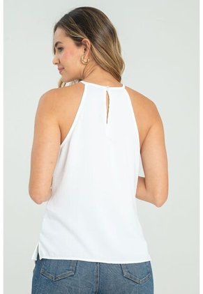 Blusa Zhoe Blanco Ragged Pf11112896