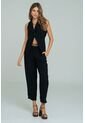 Pantalon Bundi Negro Ragged Pf11310914 de Ragged