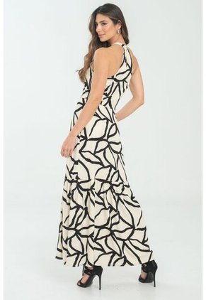 Vestido Santorini Negro Ragged Pf11511377