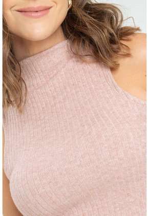 Top Rib Aline Rosa Ragged Pf11112826