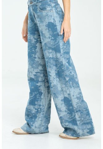 Jeans Urban Azul Ragged Pf21350047 Ragged