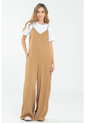 Enterizo Wanda Beige Ragged Pf17530001