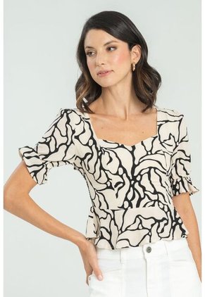 Blusa Whaot Blanco Ragged Pf11112905