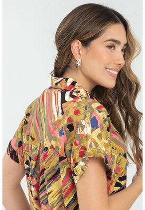 Camisa Belthed Verde Ragged Pf11112972