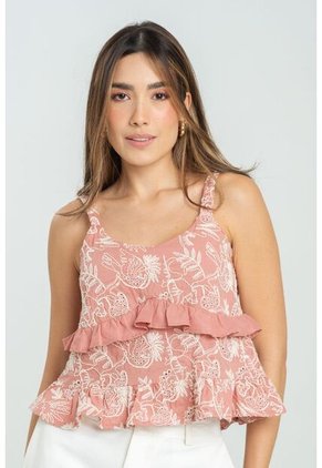 Blusa Summer Rosa Ragged Pf11112922