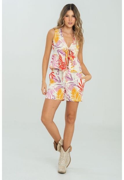 Short Maldivas Beige Ragged Pf11340162