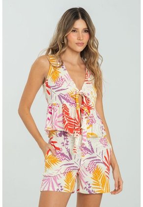 Short Maldivas Beige Ragged Pf11340162