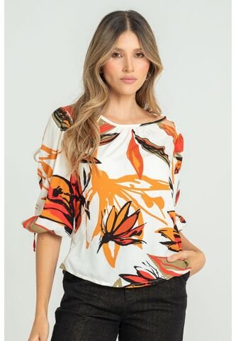 Blusa Vharley Rojo Ragged Pf11112880 Ragged