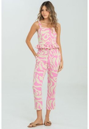 Blusa Arizona Rosa Ragged Pf11112965