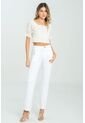 Crop Top Thess Beige Ragged Pf11112975 de Ragged