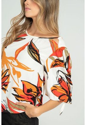 Blusa Vharley Rojo Ragged Pf11112880