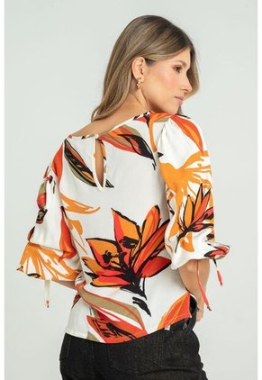 Blusa Vharley Rojo Ragged Pf11112880