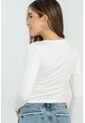 Top Malawi Manga Larga Blanco Ragged Pf11121158 de Ragged