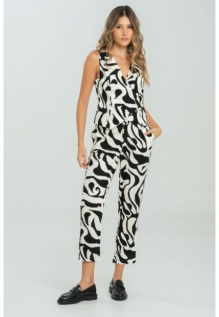 Pantalon Kylie Negro Ragged Pf11310863