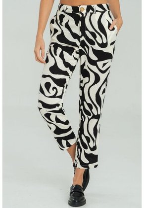 Pantalon Kylie Negro Ragged Pf11310863