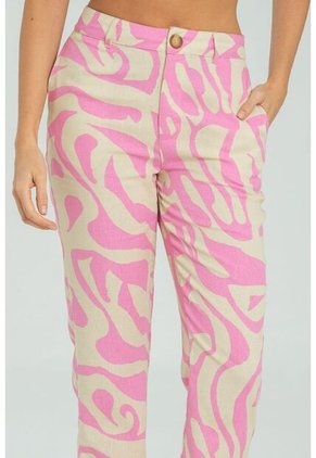 Pantalon Kylie Rosa Ragged Pf11310863