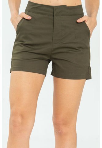 Short Asimetrico Verde Ragged Pf11340150 Ragged