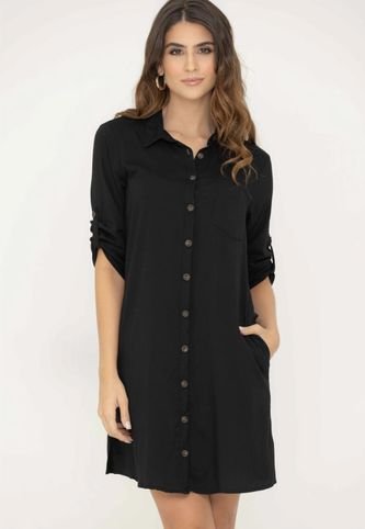 Vestido Alaska Negro Ragged Pf11511177 Ragged