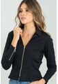 Camisa Frenchy Cierres Negro Ragged Pf11112966 de Ragged